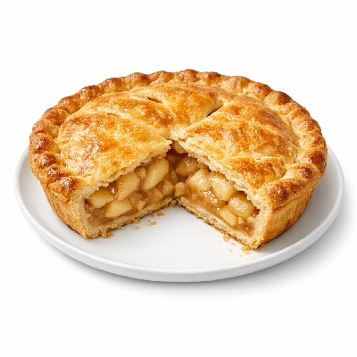 Apple pie from store