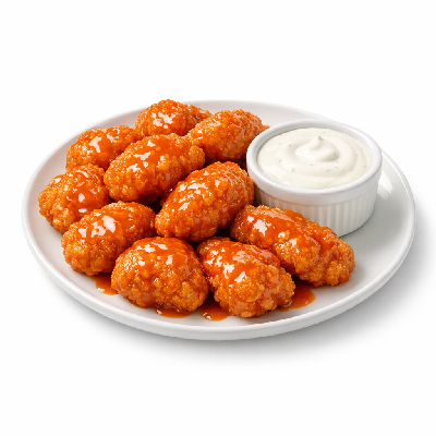 Applebee's Appetizers Pub Plates Boneless Wings with Classic Buffalo Sauce & Ranch Dressing