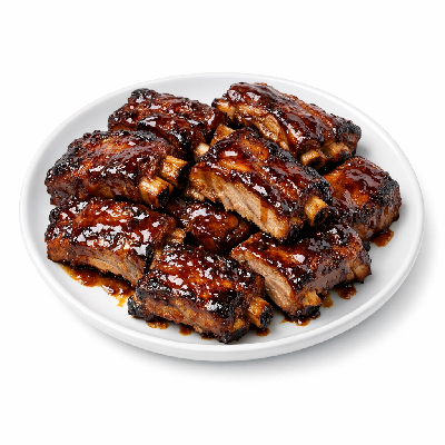 Applebee's Blue Ribbon Ribs Crosscut Platter Honey BBQ