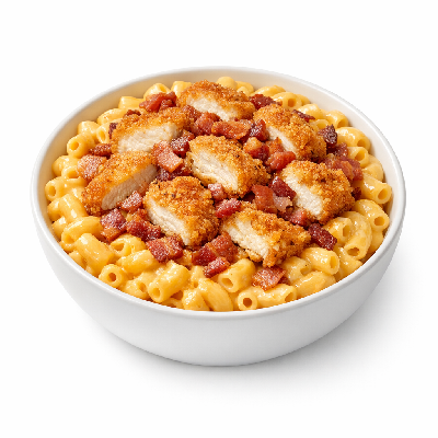 Applebee's Chicken Bacon Mac 'n Cheese Bowl Crispy