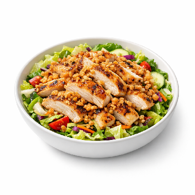 Applebee's Entree Salads Oriental Chicken Half Size