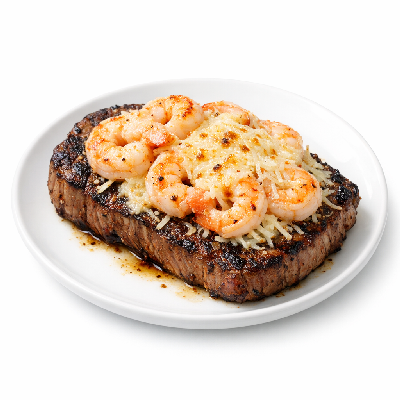 Applebee's Shrimp 'n Parmesan Sirloin