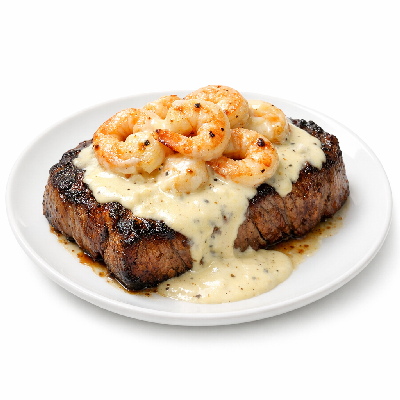Applebee's Shrimp 'n Parmesan Sirloin 8 Oz.