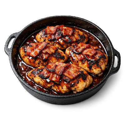 Applebee's Sizzling Hot Honey Bacon & Grilled Chicken Skillet