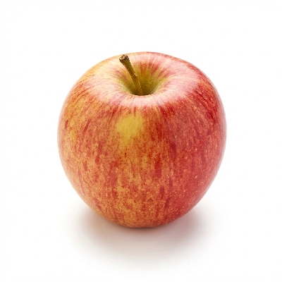 Apples with skin raw