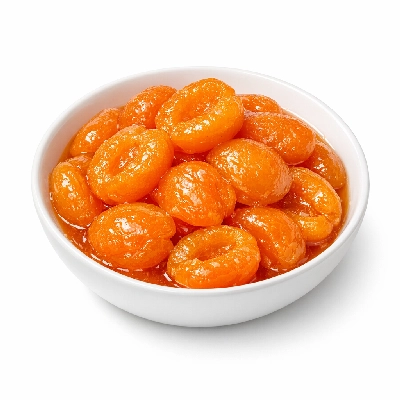 Apricots canned heavy syrup drained