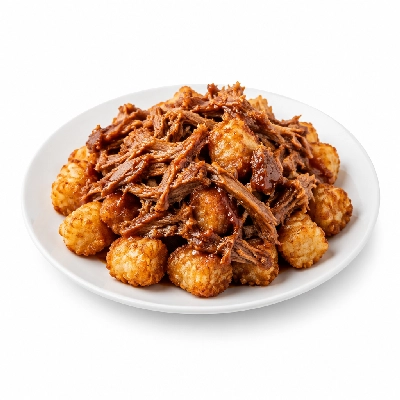 Arni's Restaurant Appetizers Pulled Pork Tater Tots