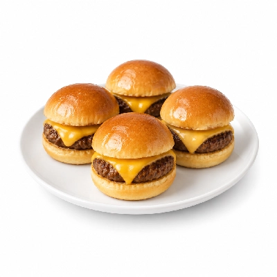 Arni's Restaurant Kid's Menu Mini Cheeseburgers