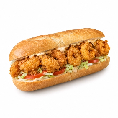 Arni's Restaurant Shrimp Po' Boy