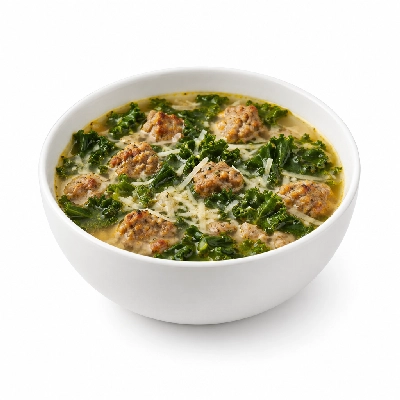 Arni's Restaurant Soups Parmesan Kale Sausage