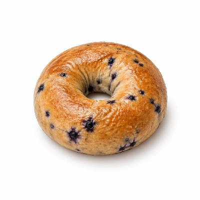 Aroma Joe's Bagel Blueberry