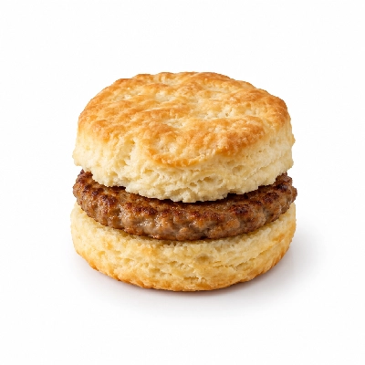 Aroma Joe's Breakfastin' Sandwich Sausage Biscuit
