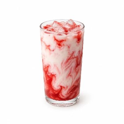 Aroma Joe's Red & White Bliss Iced 24 Fl Oz