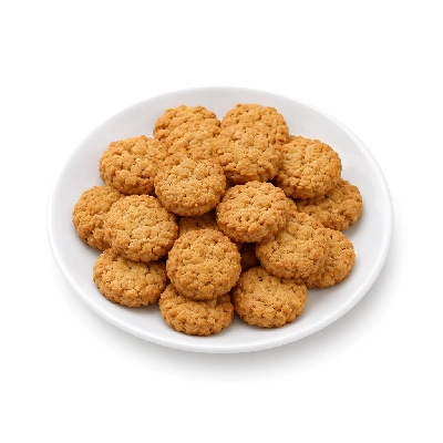 Asda Biscuit & Snacks Barrel Fillers Fox's Organic Crinkle Crunch Mini Oat