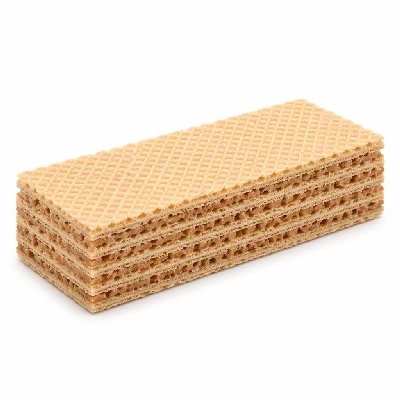 Asda Biscuit & Snacks Barrel Fillers Jutrzenka Wafle Familijne O Smaku Orzechowym Hazelnut Wafers