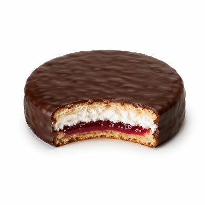 Asda Biscuit & Snacks Chocolate Bars Burtons Wagon Wheels Jammie