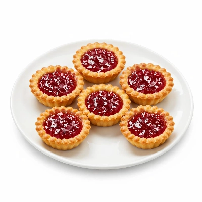 Asda Cakes Jam Tarts Assorted 6