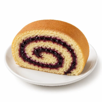 Asda Cakes Swiss Roll Blackcurrant