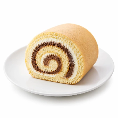 Asda Cakes Swiss Roll Chocolate and Vanilla
