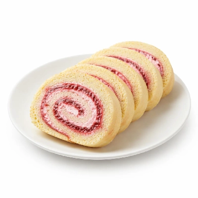 Asda Cakes Swiss Roll Strawberry Swiss Roll