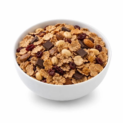 Asda Cereals Adult Organic Vitality 'Choc Fruit Nuts'