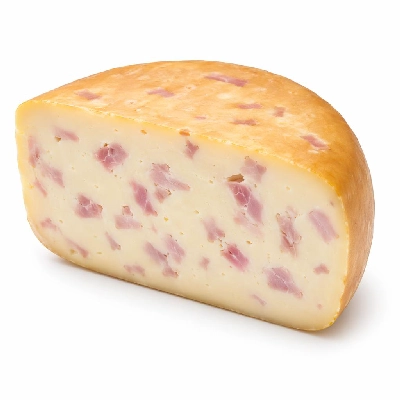 Asda Cheese Continental Bavarian Smoked with Ham