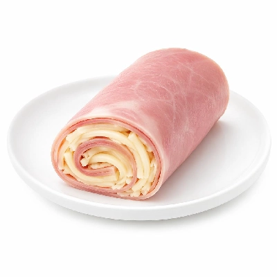 Asda Cheese Snacks Cheesestrings Attack-a-Snak Ham Wrap