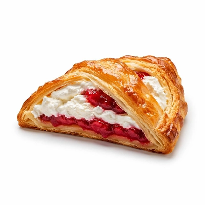 Asda Fresh Cream Turnover Raspberry