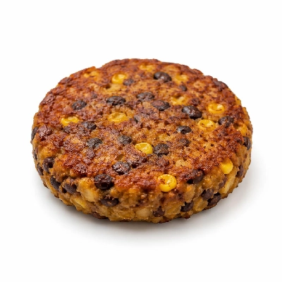 Asda Frozen Food 4 Spicy Bean & Nacho Burgers