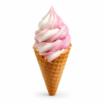 Asda Frozen Food Cones Strawberry and Vanilla