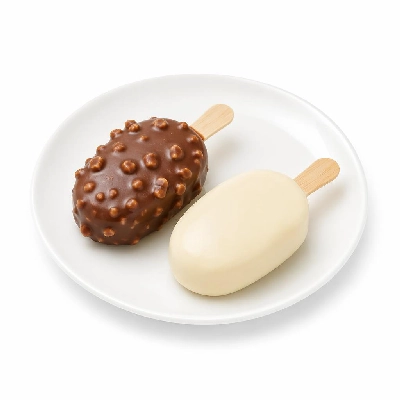Asda Frozen Food Lollies Wall's Mini Magnums Classic Almond and White