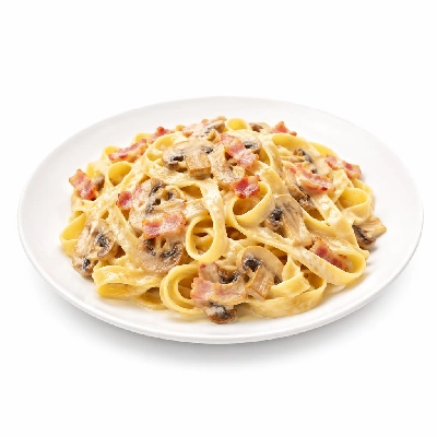 Asda Frozen Food Ready Meals Dietary Specials Free from Bacon and Mushrooms Tagliatelle