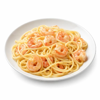 Asda Frozen Food Ready Meals Good for You King Prawn Spaghetti