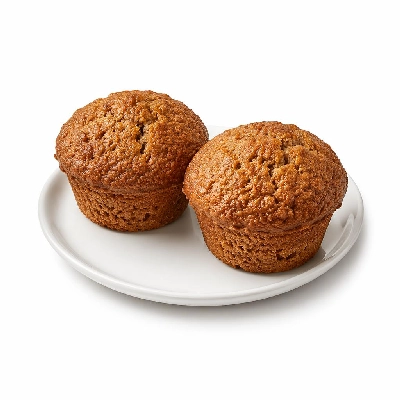 Asda Morning Goods Organic Muffins Wholemeal