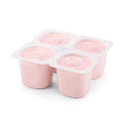 Asda Multipacks Flora Pro-Activ Low Fat Yogurts Strawberry Pot