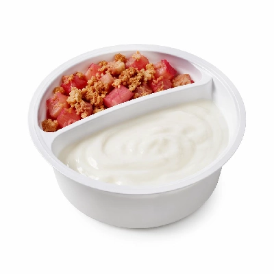 Asda Single Pots Muller Crumble Corner Rhubarb