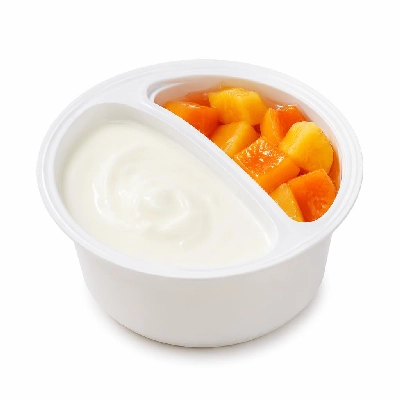 Asda Single Pots Muller Fruit Corner Peach and Apricot