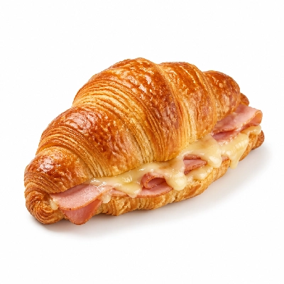 Au Bon Pain Croissants Ham and Cheese Croissant