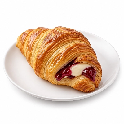 Au Bon Pain Croissants Raspberry Cheese