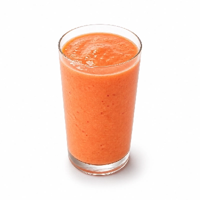 Au Bon Pain Fresh Fruit Smoothie with Mixed Fruit