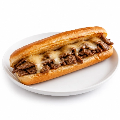 Au Bon Pain Hot Sandwiches Black Angus Steak and Cheese