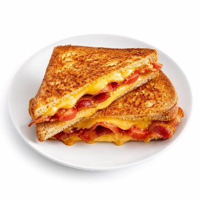 Au Bon Pain Hot Sandwiches Country Grilled Cheese with Tomato & Bacon