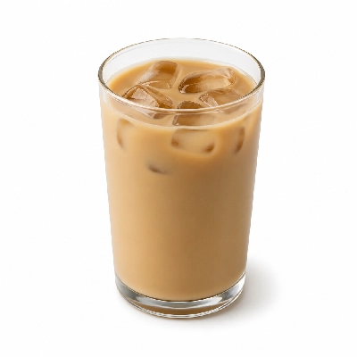 Au Bon Pain Iced Caffe Latte (Medium)