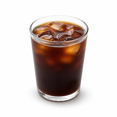 Au Bon Pain Iced Decaf French Roast Coffee (Large)