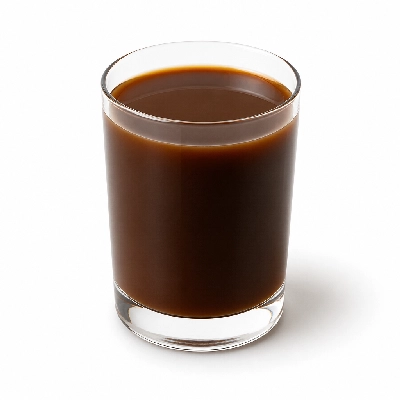 Au Bon Pain Iced Decaf French Roast Coffee (Medium)