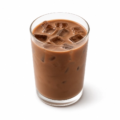 Au Bon Pain Iced Mocha Latte (Large)
