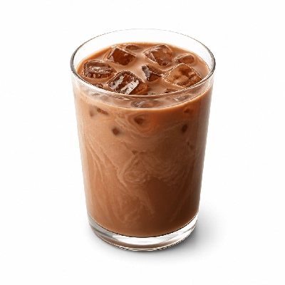 Au Bon Pain Iced Mocha Latte (Medium)