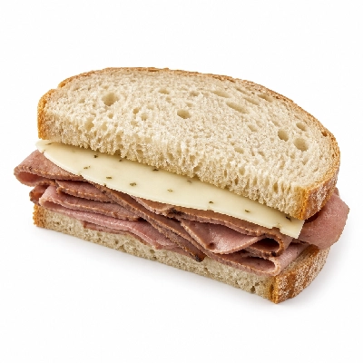 Au Bon Pain Signature Sandwiches Black Angus Roast Beef and Herb Cheese (Half Sandwich)