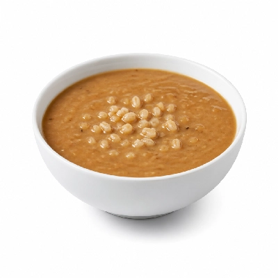 Au Bon Pain Soups Barley and Creamy Lentil (Medium)