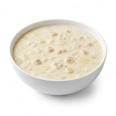 Au Bon Pain Soups Clam Chowder (Large)